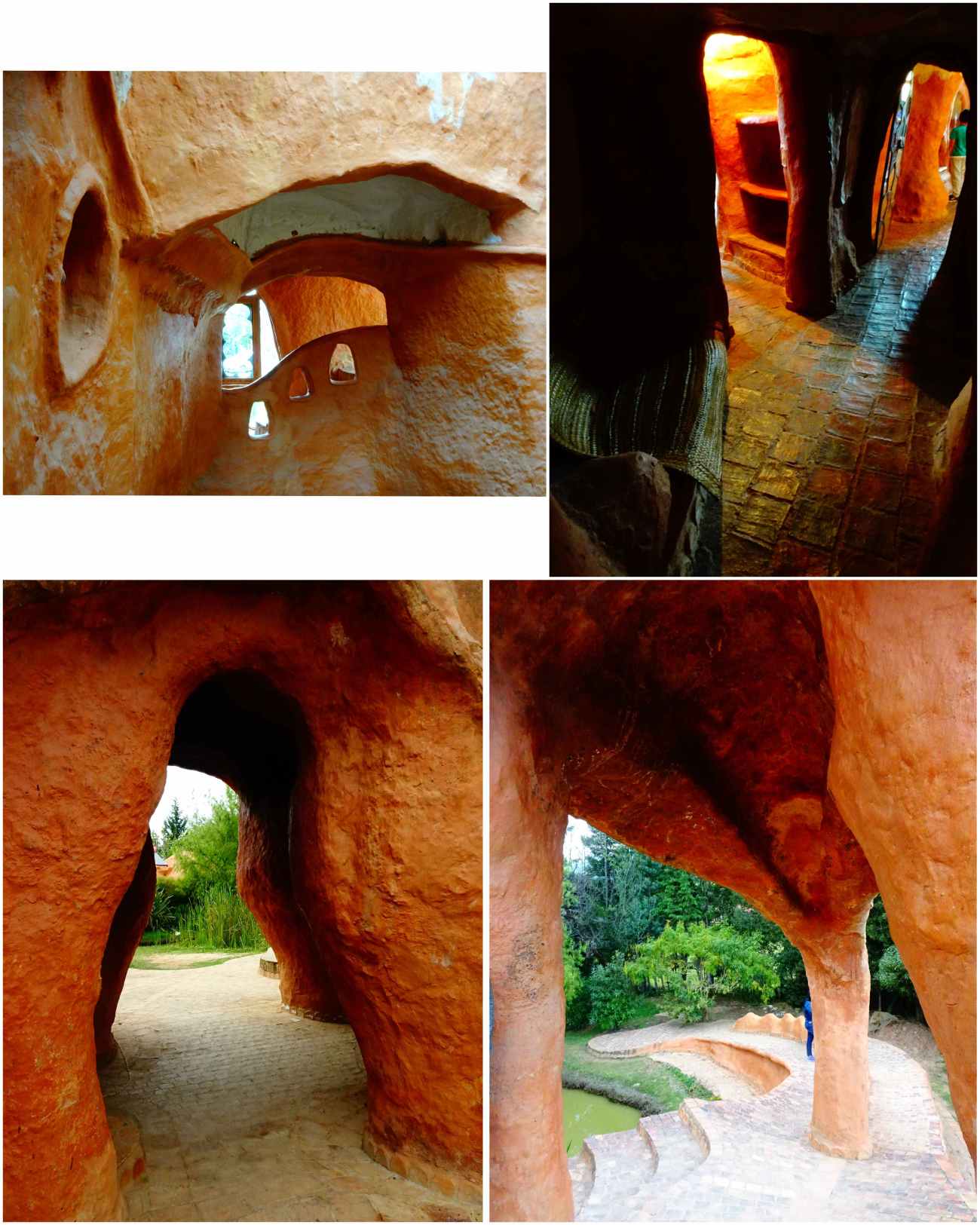 Casa terracotta passage