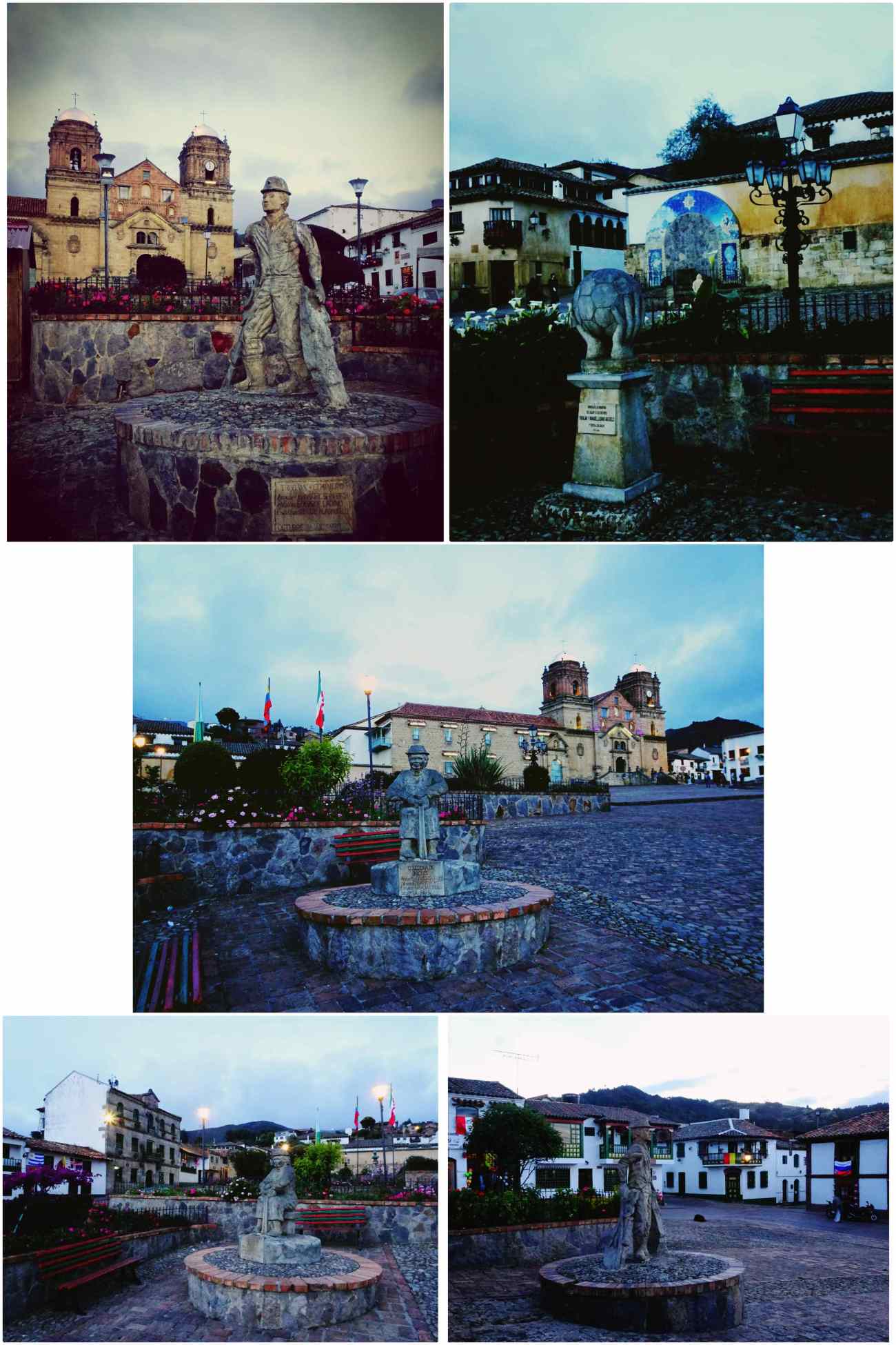 Mongui statues place