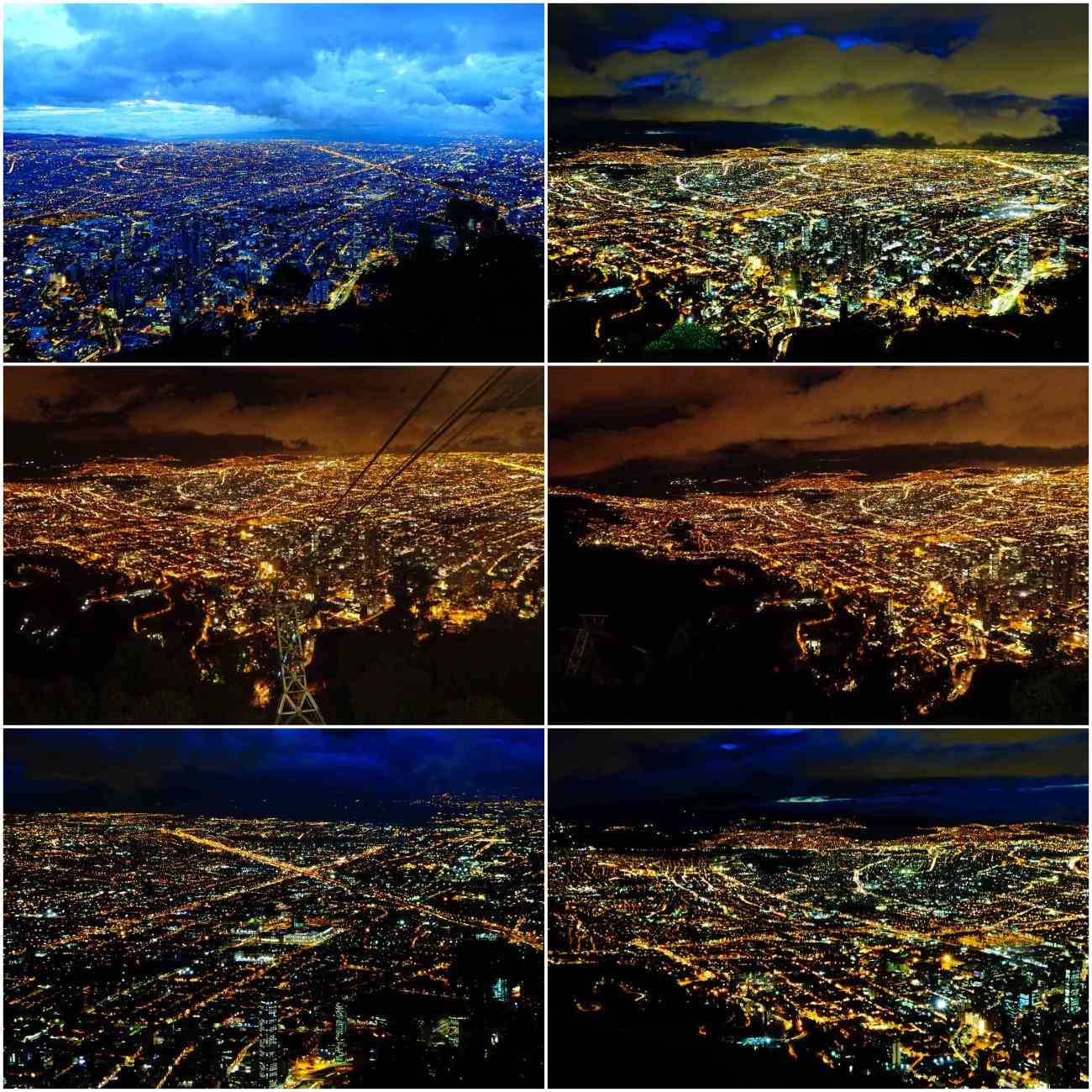 Bogota_mirador_monserrate_nuit