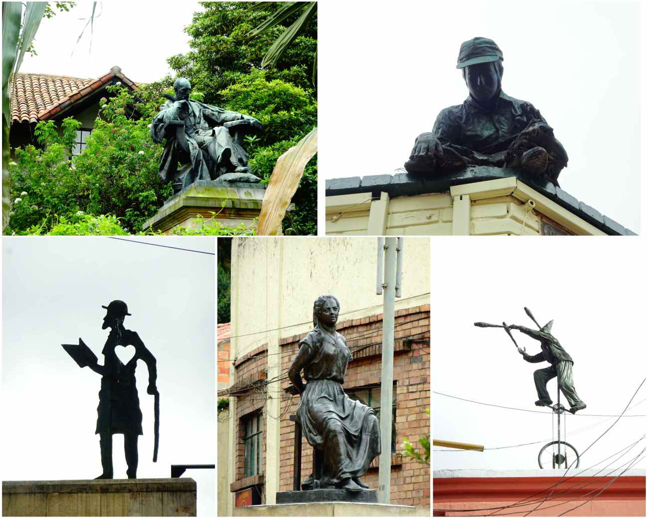 Bogota_statues